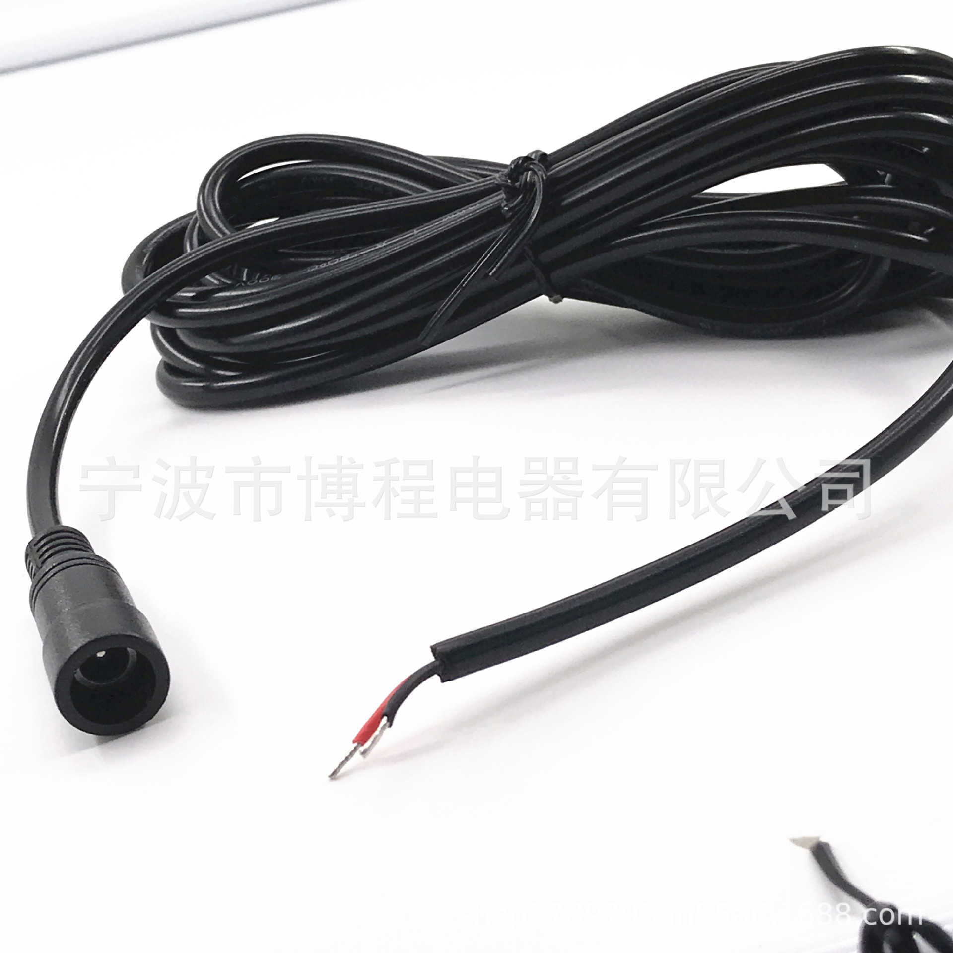 黑色DC防水对插公母头5521防水DC对插连接器5525DC插头