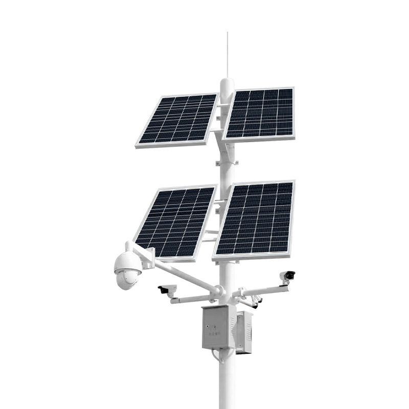 Sistema de suministro de energía de monitoreo solar personalizado 12V24V ingeniería de batería de litio sistema de generación de energía fotovoltaica complementaria