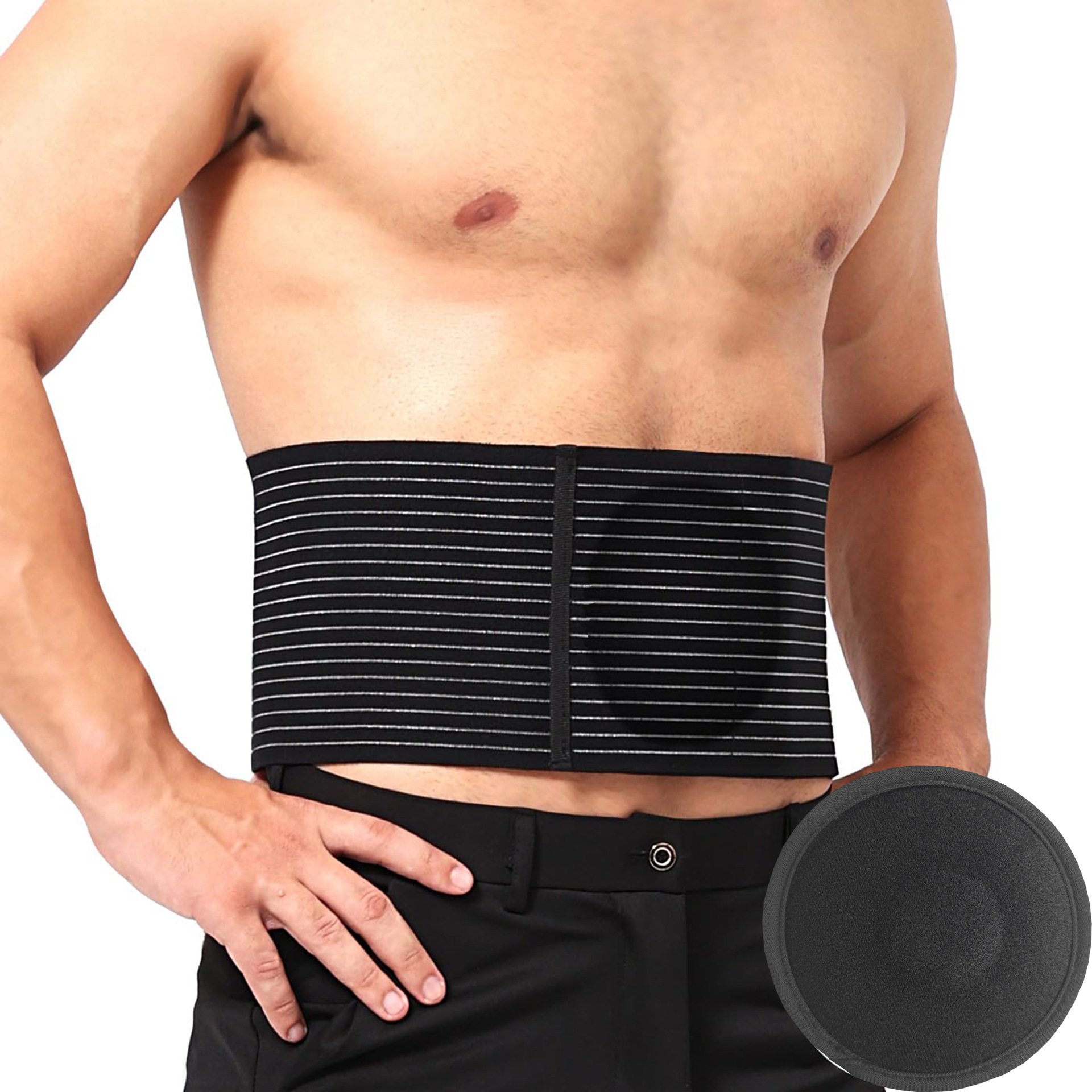 Amazon Adult Abdominal Hernia Gas Belt Men's and Women's Navel Belt…