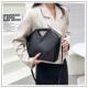 New elegant elegant solid color stitching portable women's bag 2023 cross-border texture commuter bag for women