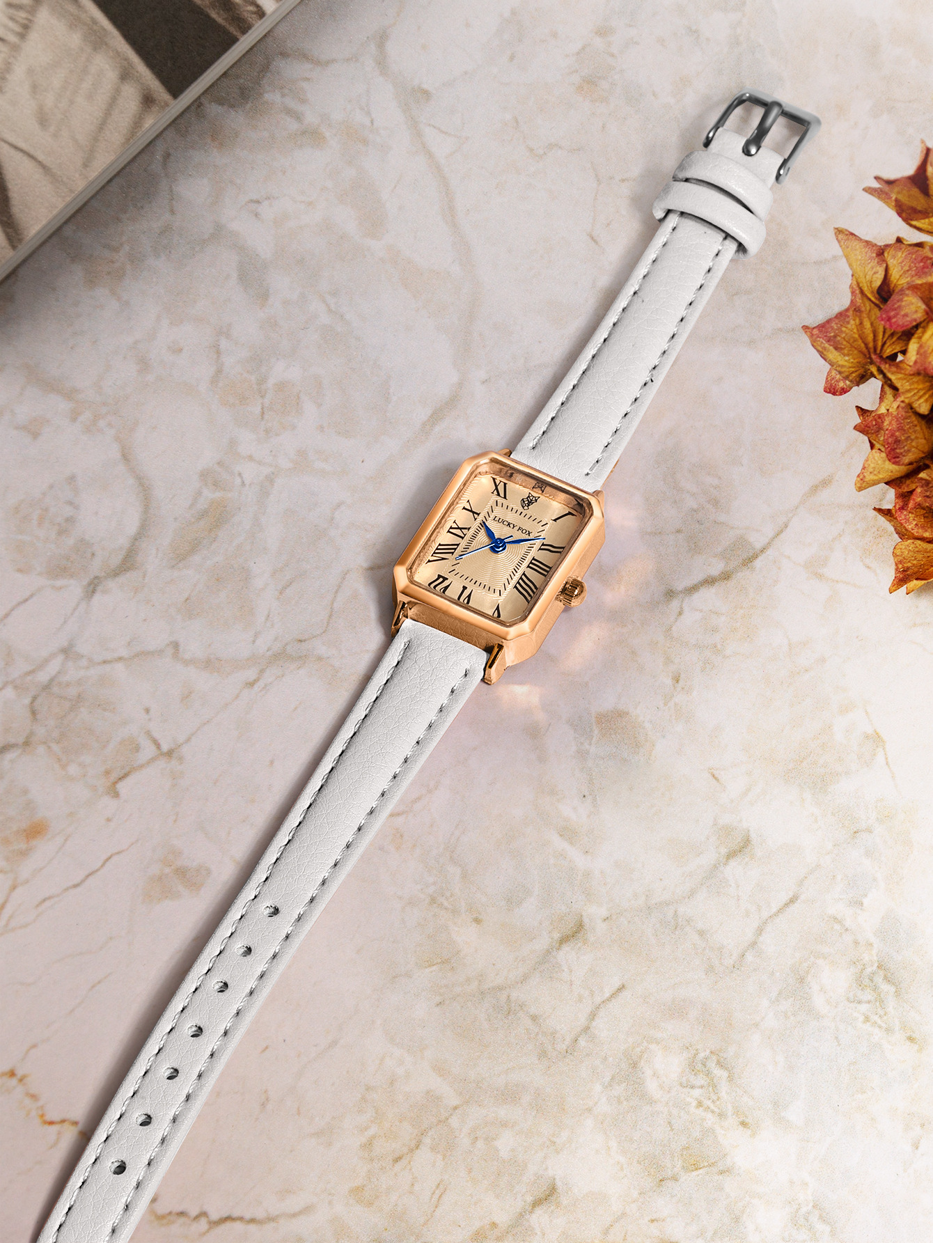 LUCKYFOX retro small dial women's watch new sports small rectangular watch simple daily quartz watch