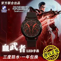 Часы Devouring Star Lucky Stone, аутентичные совместные часы Luo Feng Blood Warrior, электронные часы со светодиодным сенсорным экраном