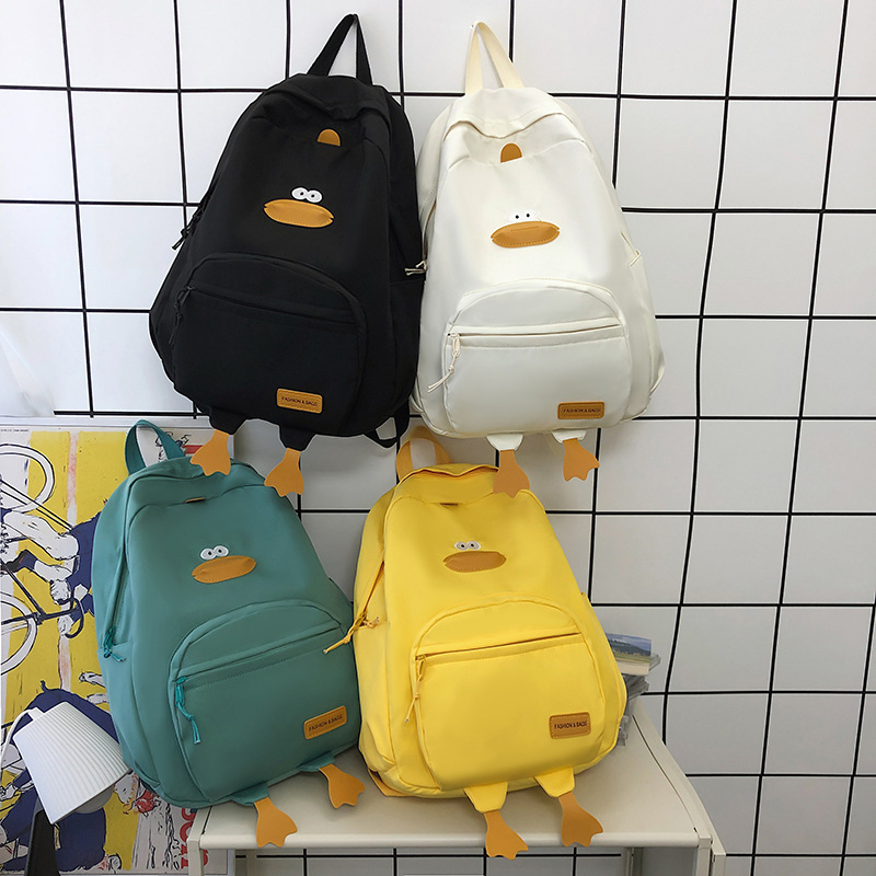 今年流行高颜值休闲双肩包初中生学生少女通勤外出背包一件代发