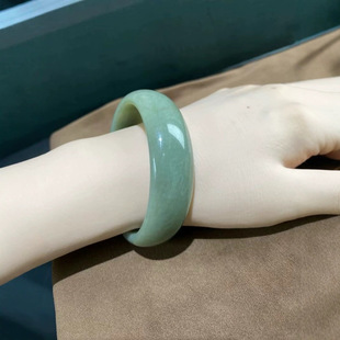 Jinyutang Xinjiang Exquisite Hetian Jade Widened Tire Bracelet Without Cracks, 55 Pieces, Width 17, Diverse Variety