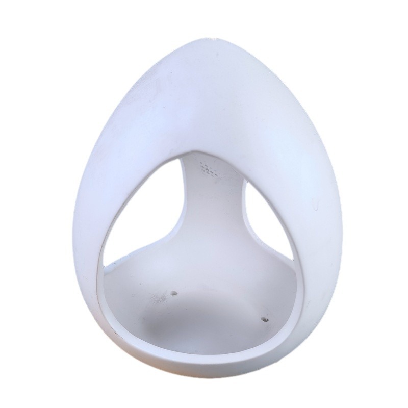 Cerámica gato forma casa para pájaros jaula para pájaros casa para pájaros casa para pájaros árbol colgante decoración de jardín al aire libre nido de pájaro