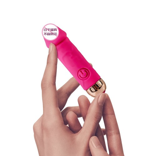 Adult product manufacturer wholesale charging APP vibrating rod mini AV simulation penis bullet female masturbation vibrator