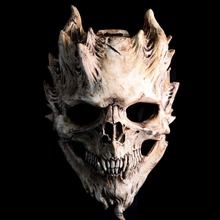 跨境亚马逊骷髅头骨战士面具死亡头骨面具恶魔头骨恐怖万圣节面具