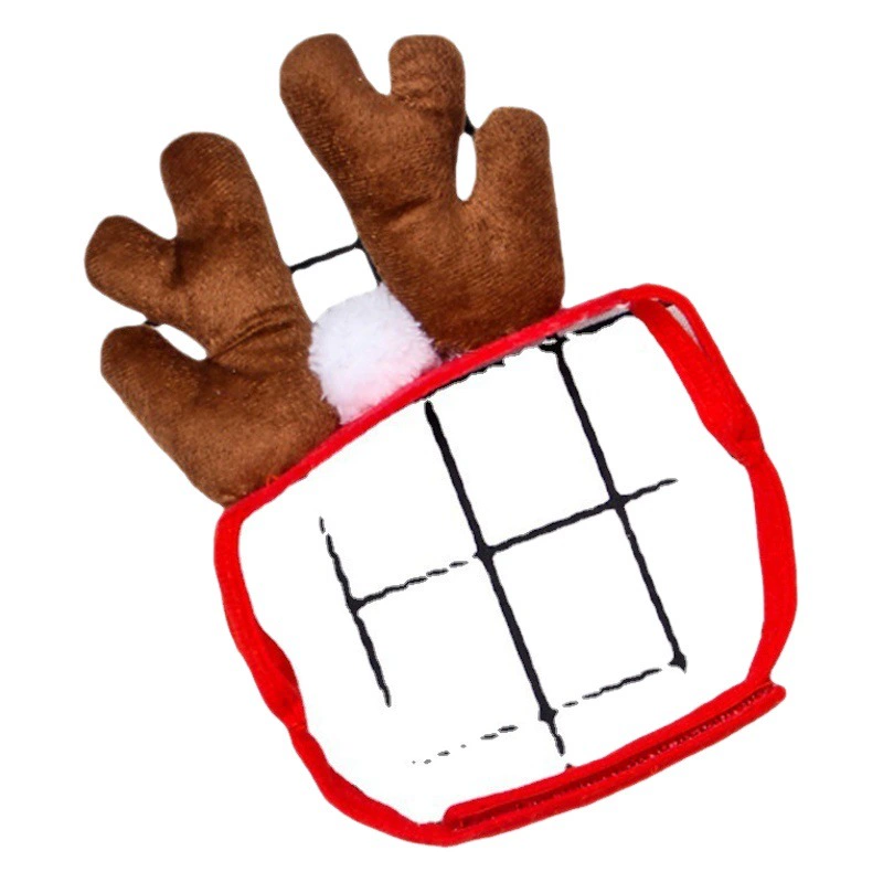 Внешняя торговля Pet Cat Головные уборы Собака Рождественская шапка Шарф Праздничная трансформация Новогодний плащ Рождественская одежда