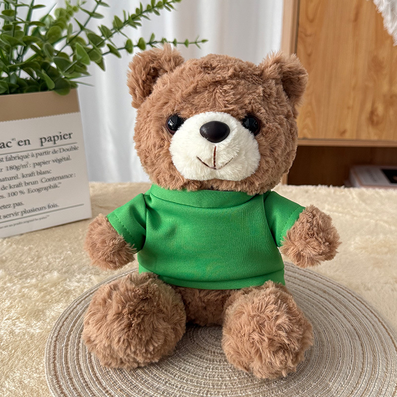 Transfronterizos Teddy Bear muñecas de peluche muñecas de tela regalo de graduación de chicas regalos de eventos logotipo imprimible