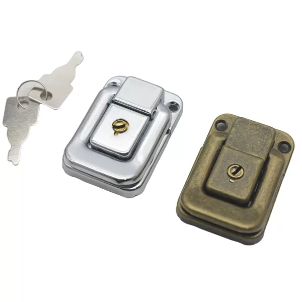Directly from the Manufacturer: Iron Plate with Copper Core, Medium-Sized Rectangular Lock, High and Low Grade, with Key, Safety Lock