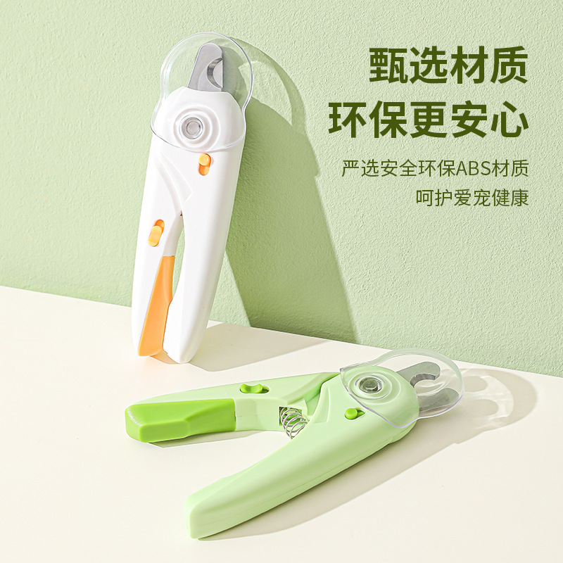 New pet nails cut dog nail knife cat nail tie LED LED lamp nails pet…