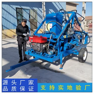 三刀芦苇切断打捆机 方形玉米秸秆压块机 库尔勒芦苇打捆机