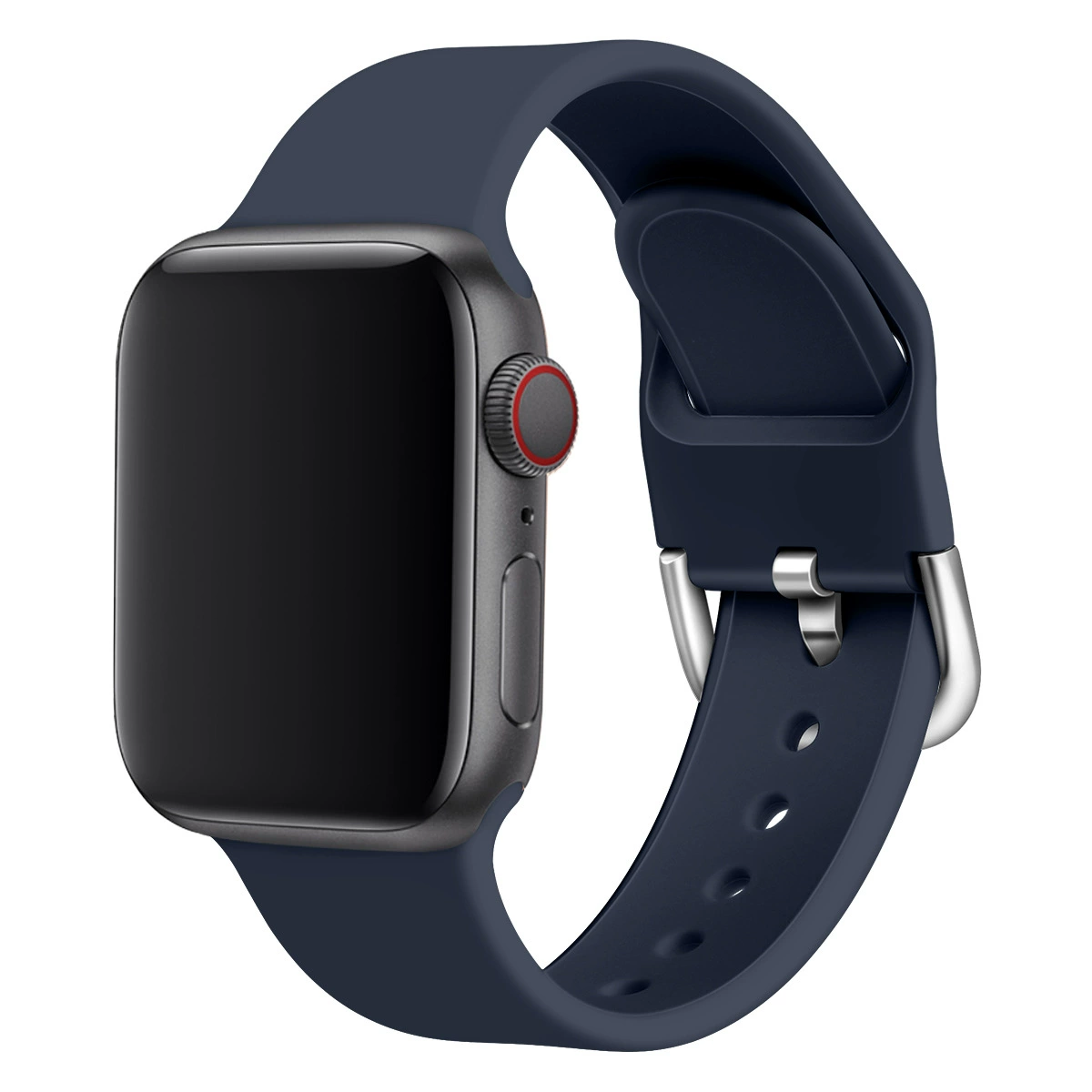 Применение браслета Apple Band 8 поколения Ultra/SE силиконовый монохромный ремешок для iWatch оптовая продажа