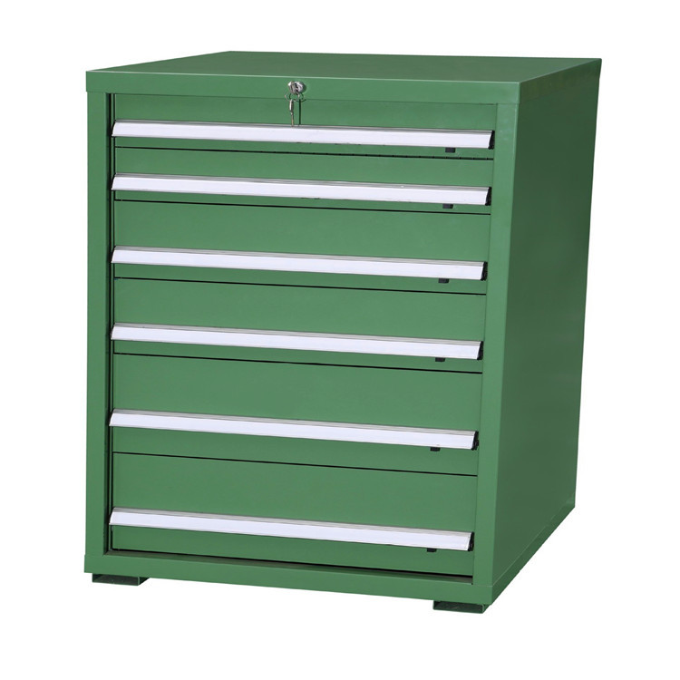 重型车间工具柜金属抽屉式工具柜天津厂家直销工具柜工具车六抽屉