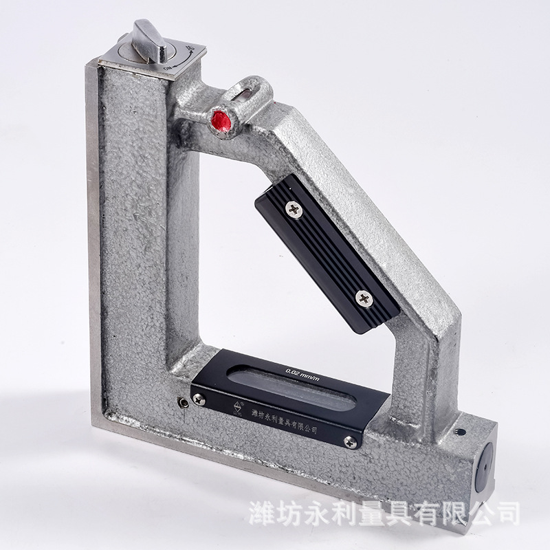 厂供潍坊山光磁性水平仪 K200框式钳工高精度电子磁力水平仪