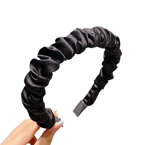Wavy Headband for Women with High Forehead, Compression Hairband, Hairpin Face Washing Dedicated Wide Edge Hair Tie, Hair Accessory