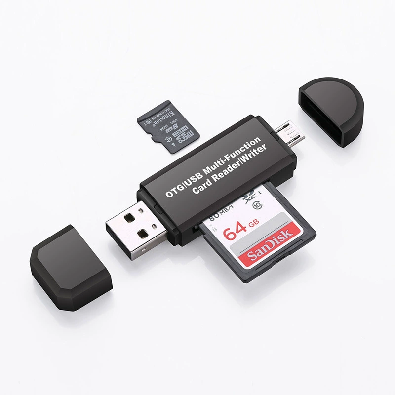 DM-HC28 Computer Android mobile phone tablet universal Micro two-in USB2.0 SD TF card reader