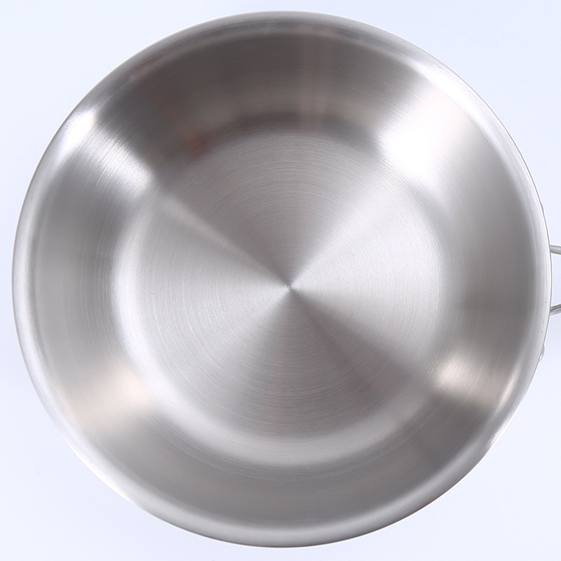 Tacho de leite em aço inox antiaderente para comida de bebé_voghion.com