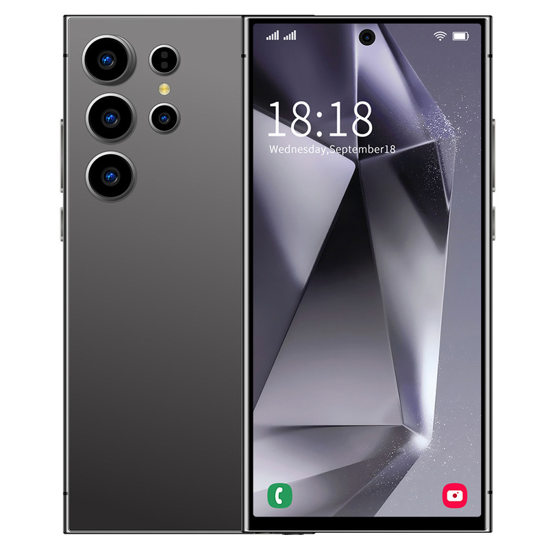 S 24ultraクロスボーダー現物1:1無線充電7.3インチ穿孔大画面スマートフォン|undefined