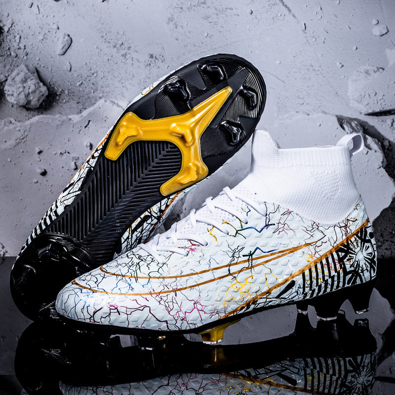 Copa del mundo transfronteriza zapatos de fútbol para niños hombres adolescentes estudiantes mujeres TF clavos AG zapatos deportivos de entrenamiento de competencia