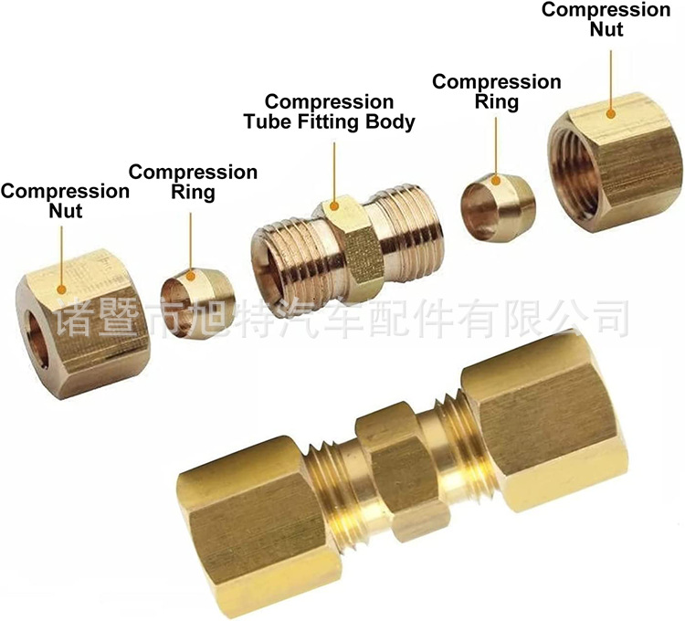 3/16 conector de cobre