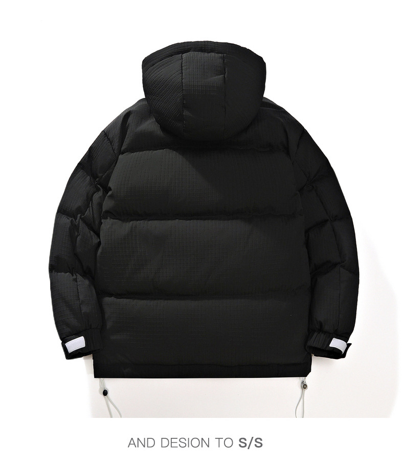 Piumino d'anatra bianco da uomo, nuovo, spesso e caldo, giacca invernale alla moda, corta_voghion.com