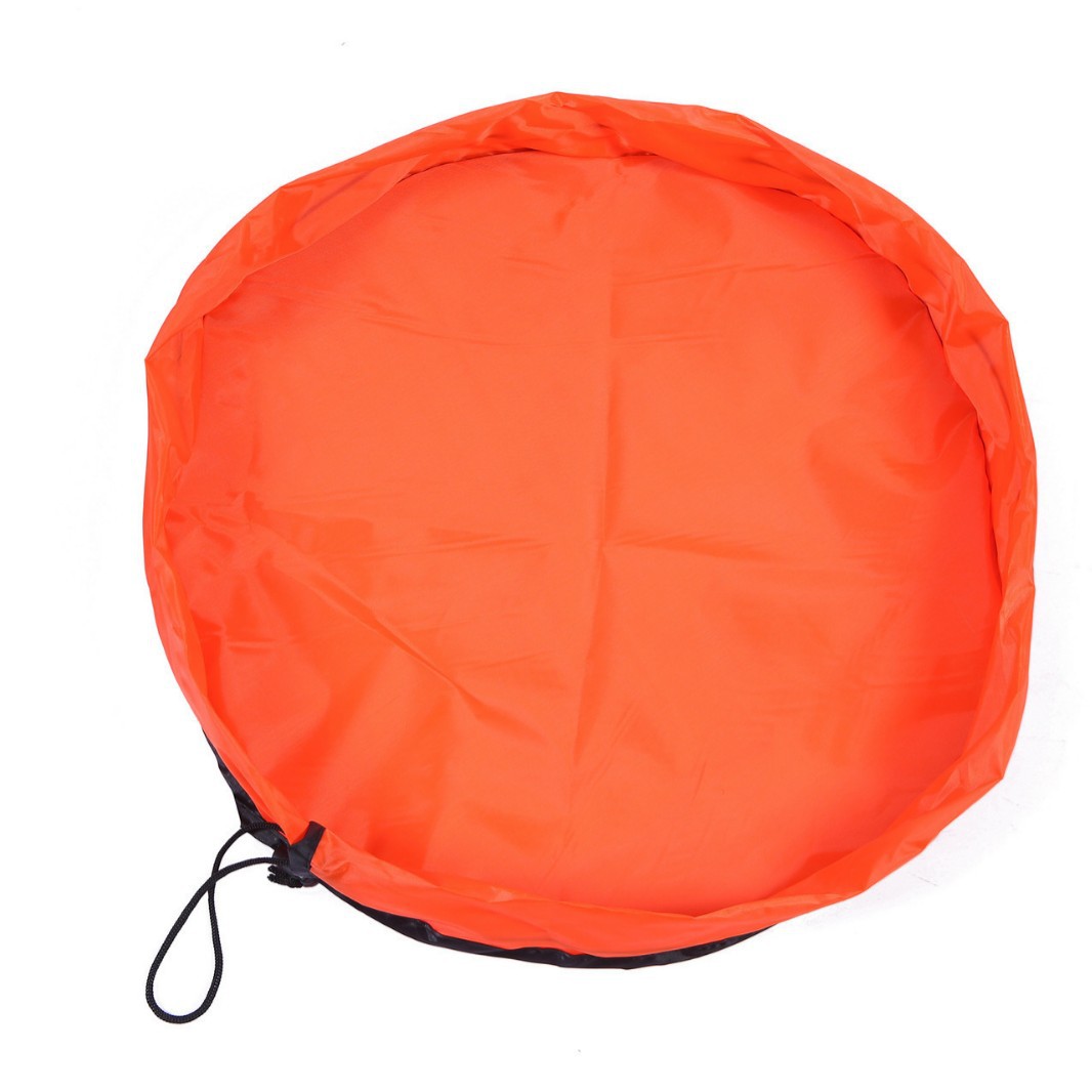 Venta caliente transfronteriza bolsa de almacenamiento de juguetes para bebés multifuncional de gran tamaño bolsa de almacenamiento de juguetes impermeable bolsillo con cordón