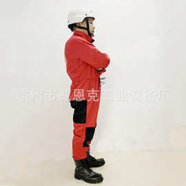 防水透气连体救援服 市政应急抢险作业防护衣