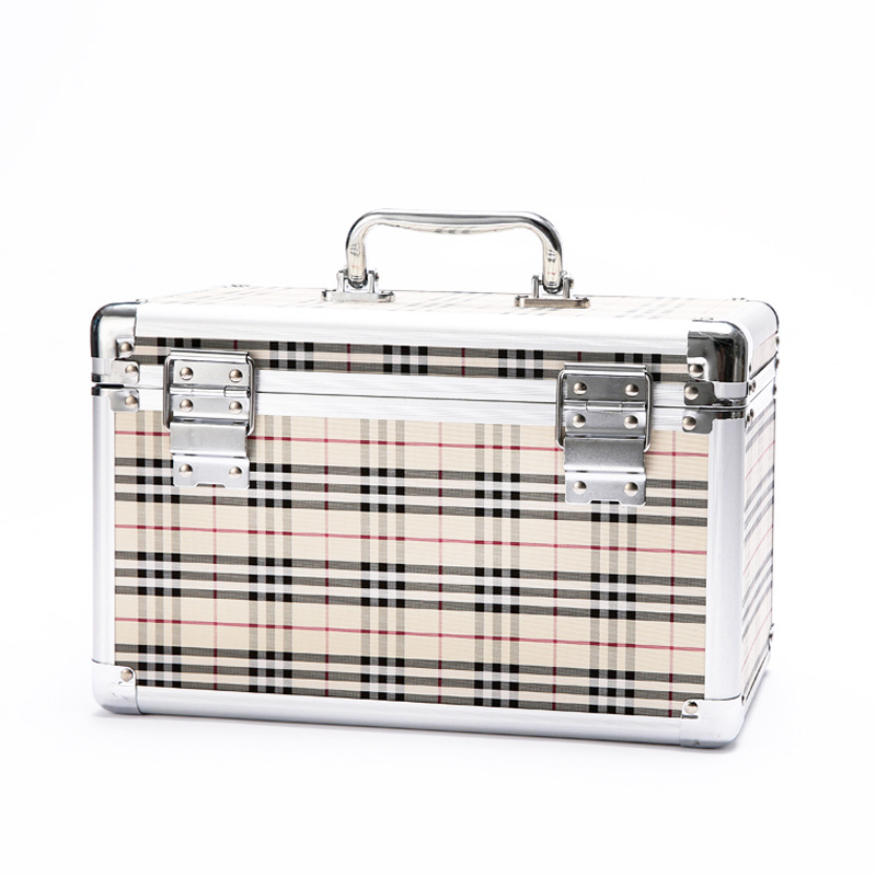 ✅大小技师工具箱铝合金化妆箱收纳盒采耳修脚足浴疗美甲美容手提