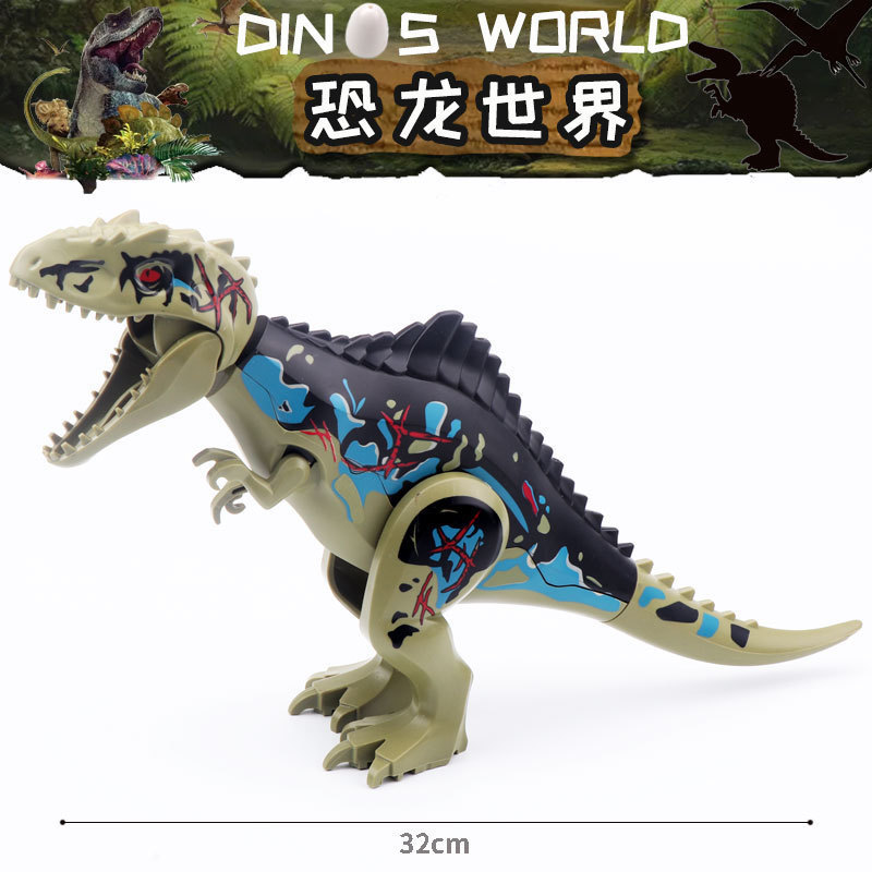 卸売ジュラ紀恐竜大型ブラキオサウルス ヘビクラン エラプティドン ティラノサウルス レックス世界組み立てビルディング ブロック|undefined