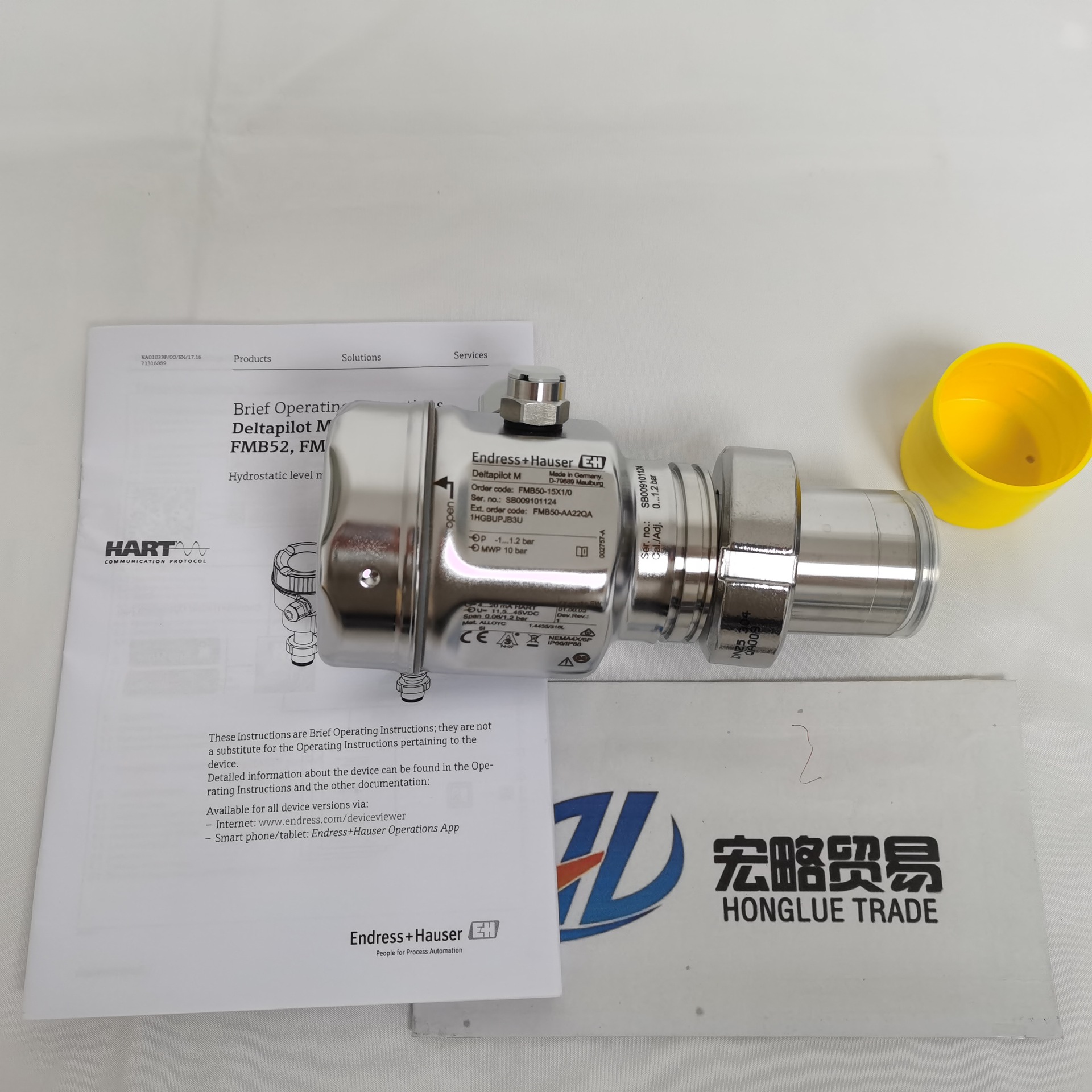 E+H静压式液位计/FMB50一体化压力传感器/过程压力变送器-阿里巴巴