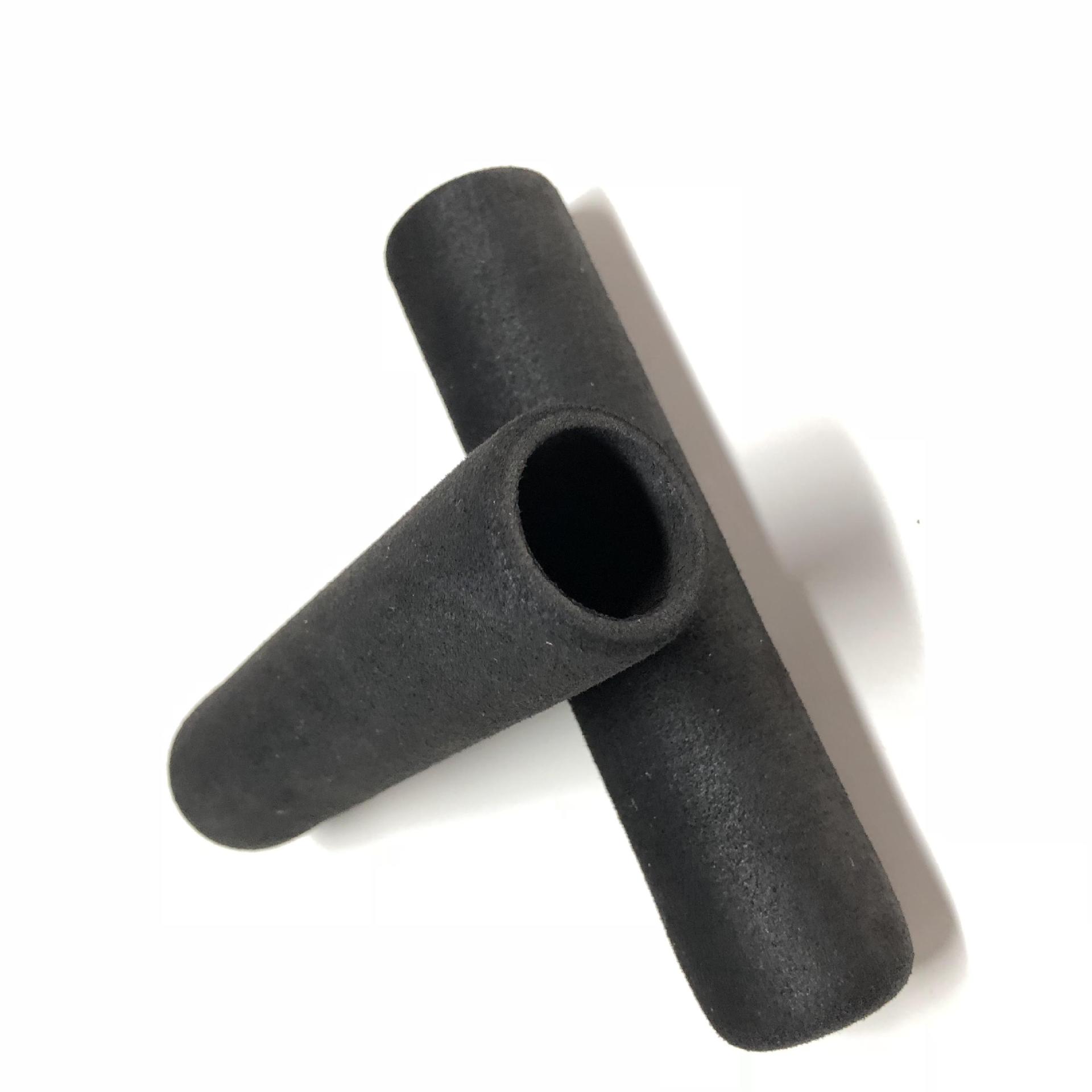 东莞厂家橡塑NBR手柄套 环保防滑发泡NBR手把套 海绵耐磨彩色管套