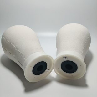 Head Mold Wig Bracket Finishing Wig Styling Needle Wrapping Cloth Mold Head Canvas Head Model Head Wig Zheng zhi