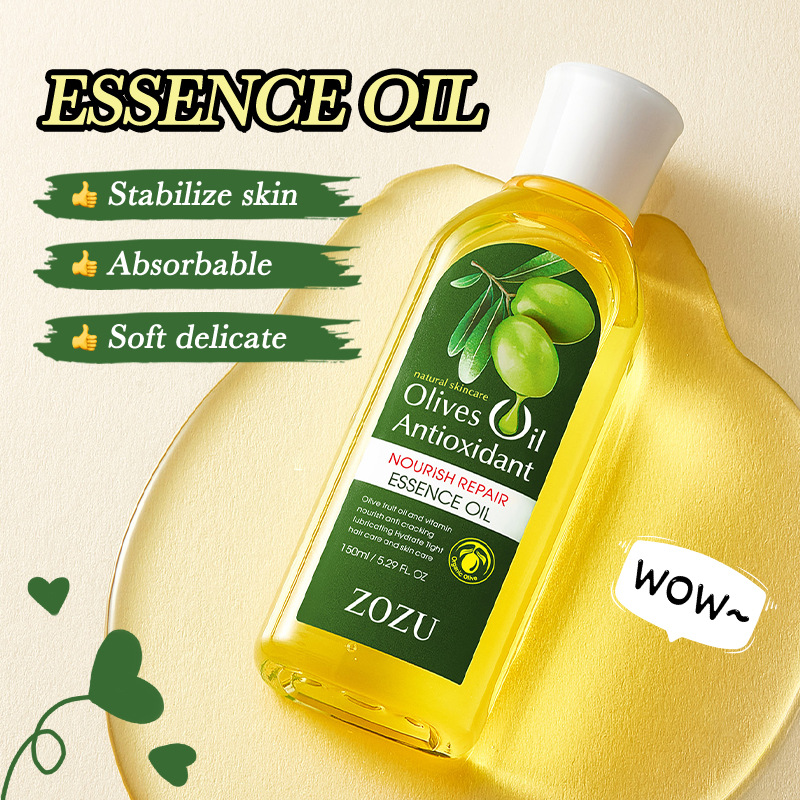 Nourishing ZOZU Olive Repairing Facial Delicacy and Whole Body Skincare Essential Oil_voghion.com