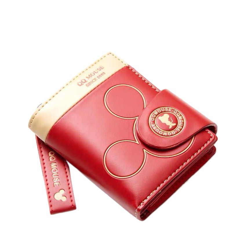 Amazon Cross-border Foreign Trade Explosions Korean Style PU Leather Cute Cartoon Zipper Buckle Multifunctional Women's Portable Coin Wallet