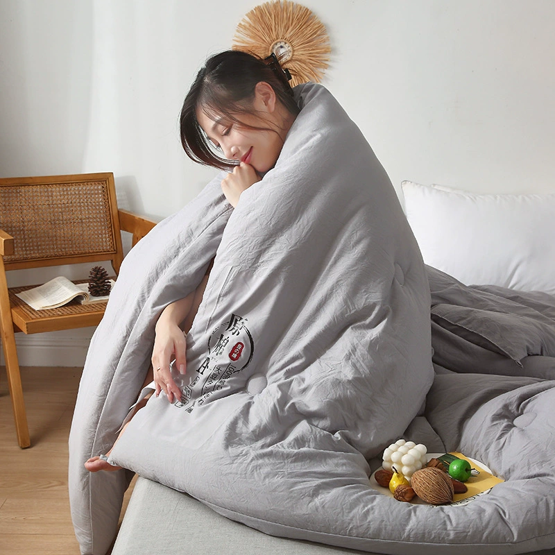 Одеяло класса А, наполнитель из чистого соевого волокна, одеяло для зимы, весны и осени, одинарное и двуспальное, оптовая продажа постельного белья для гостевых домов