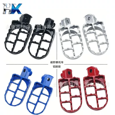 Off-Road Motorcycle Modification Parts, Aluminum Footrests for Small and Medium-Sized Racing Bikes, Crf Little Flying Eagle Pedals, Front Footrests