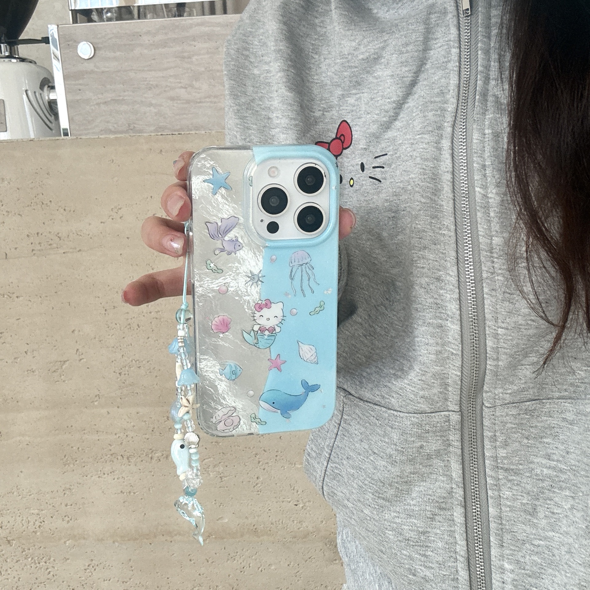 Cadena de empalme olas sirena ktcat jy