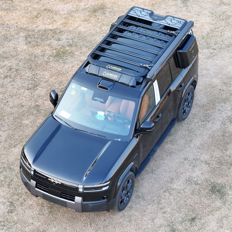 Equation Leopard Titanium 7 Roof Rack, Roof Box, Ladder, Original Factory Outdoor Off-Road Vehicle Modification, Flat Roof