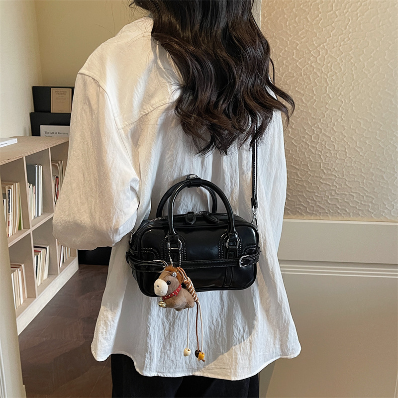 Retro Women's Small Square Handbag Casual Versatile Crossbody Bag_voghion.com