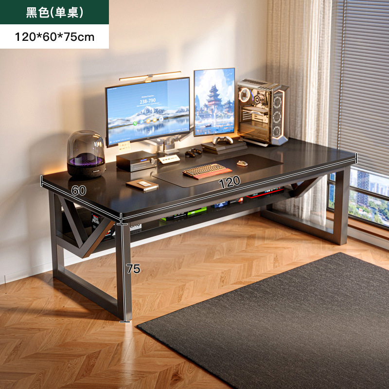 Escritorio para computadora escritorio escritorio para el hogar banco de trabajo dormitorio rectangular escritorio doble mesa de juegos escritorio simple