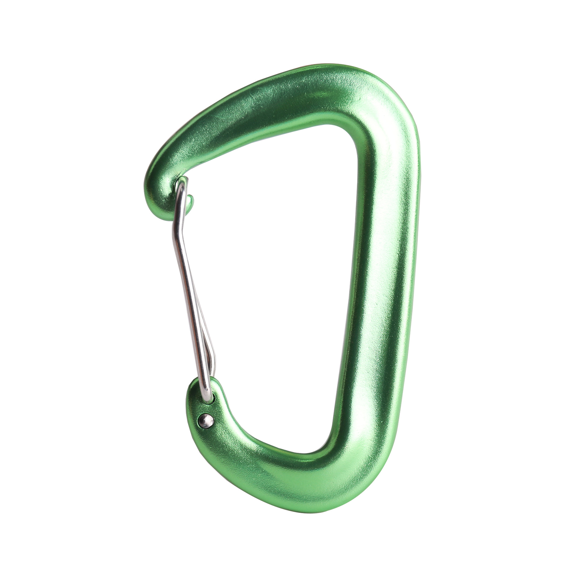 Fuente de la fábrica 7075 aleación de aluminio tipo D 12kn mosquetón mochila rápida hebilla colgante al aire libre camping hamaca gancho