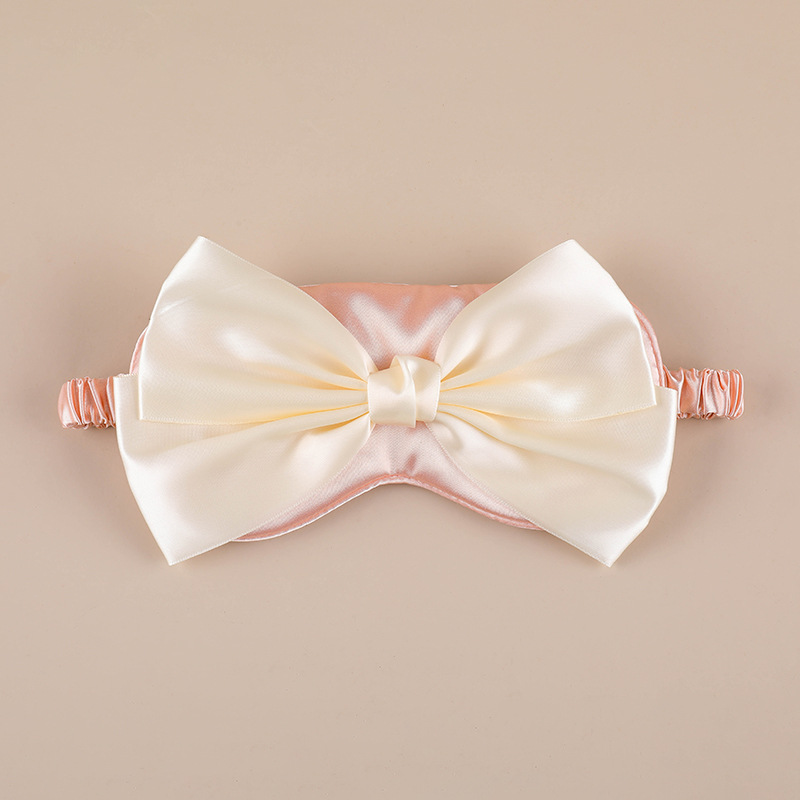 Popular en línea celebridad princesa arco ojo máscara regalo dormir sombreado máscara de ojo aliviar la fatiga ocular sueño máscara de ojo