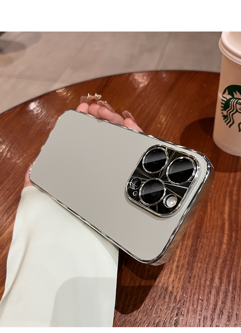 Película de lente de cuero de titanio gris-galvanoplastia xal