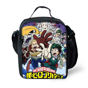 My Hero Academia lunch bag elementary school student lunch box picnic ice bag My Hero Academy Amazon