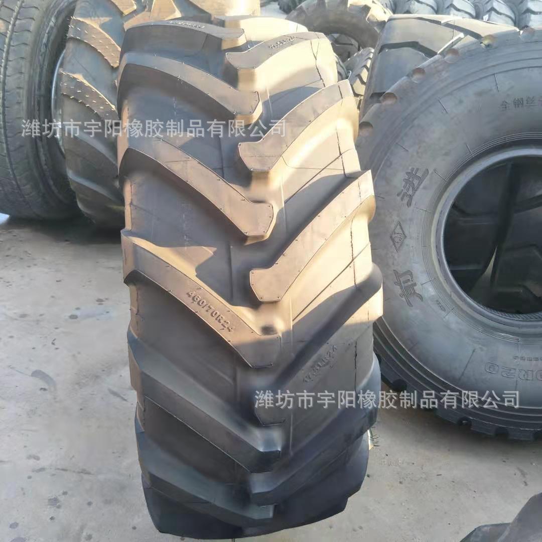 青储车联合收割机 460/70R24 钢丝真空轮胎 17.5LR24