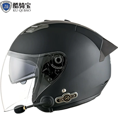 Border, Motorcycle Safety Supplies - matte-black-double-lens-black-tail-m