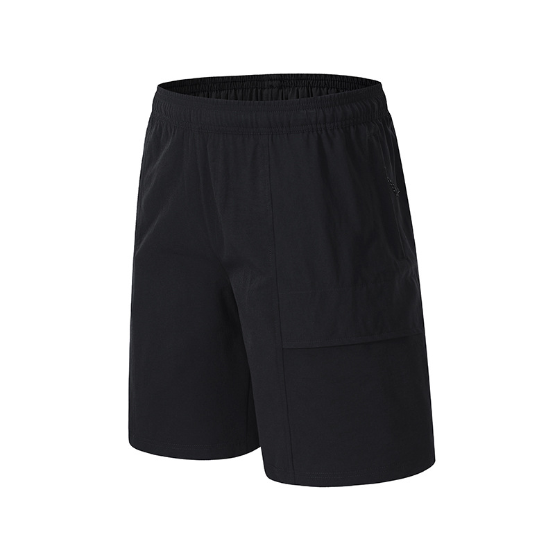 Pantalones cortos de cinco puntos para deportes al aire libre a prueba de agua tejidos, pantalones cortos de herramientas casuales de varios bolsillos para hombres, personalización de verano