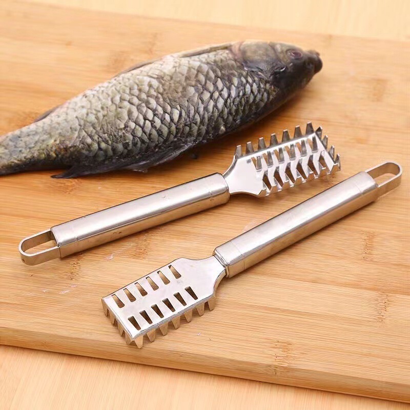 魚鱗削り魚神器多機能ステンレス家庭用鱗取り器魚殺し道具台所用品鱗取り|undefined