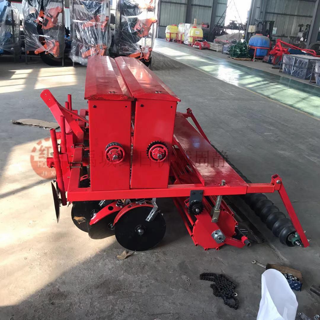 小麦播种机  谷米玉米大豆免耕施肥播种机  镇压碎土蔬菜播种机价